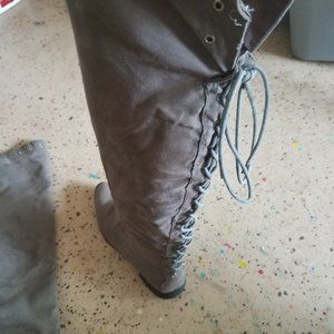 Lace up boots